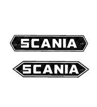 Load image into Gallery viewer, SCANIA Retro Sticker-hood badge