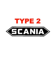 Load image into Gallery viewer, SCANIA Retro Sticker-hood badge