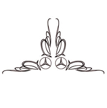 Load image into Gallery viewer, Mercedes Corner Window stickers