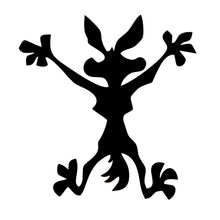 Load image into Gallery viewer, Wile E Coyote Hitting Wall vinyl decal