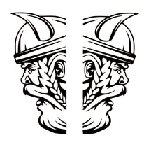 Last inn bildet i Gallery Viewer, Vikinghodeklistremerker