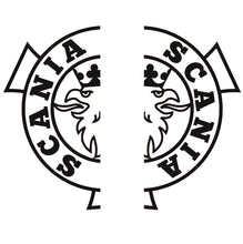 Load image into Gallery viewer, Scania Logo (Half)-Side windows stickers