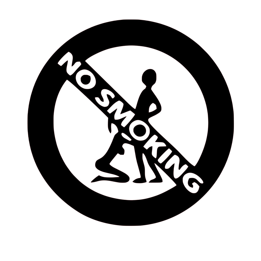 NO SMOKING-Funny sticker