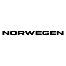 Load image into Gallery viewer, NORWEGEN Windshield Sticker  (HELVETICA)
