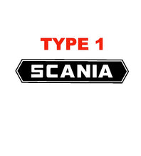 Load image into Gallery viewer, SCANIA Retro Sticker-hood badge
