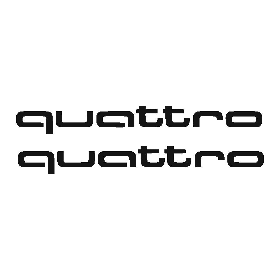 Quattro Stickers Set of 2 pcs.