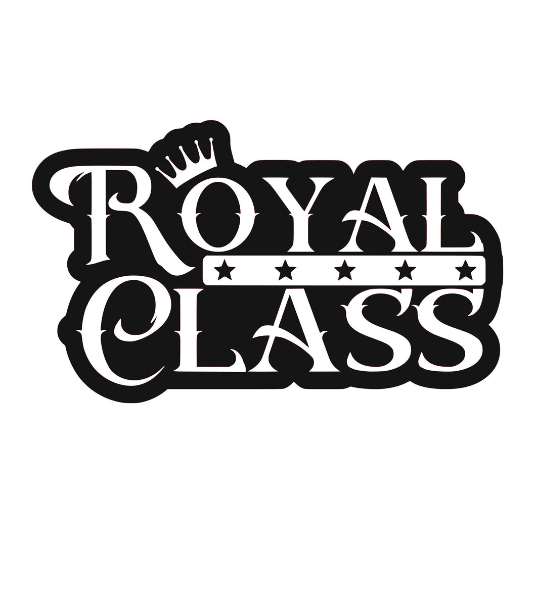 Royal Class Sticker
