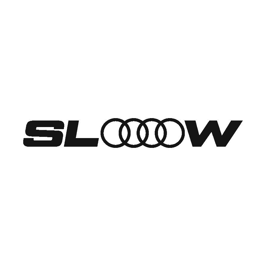 Audi SLOW Sticker