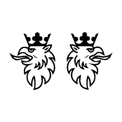Scania Griffin Head Stickers (Set of 2)
