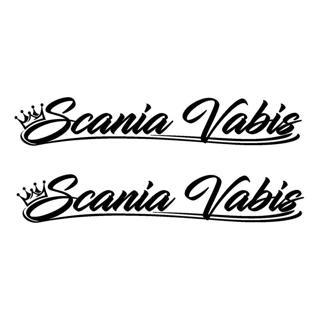 Scania Vabis Stickers for Side windows