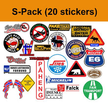 Load image into Gallery viewer, Trucker Sticker Collection – Entrance Edition
