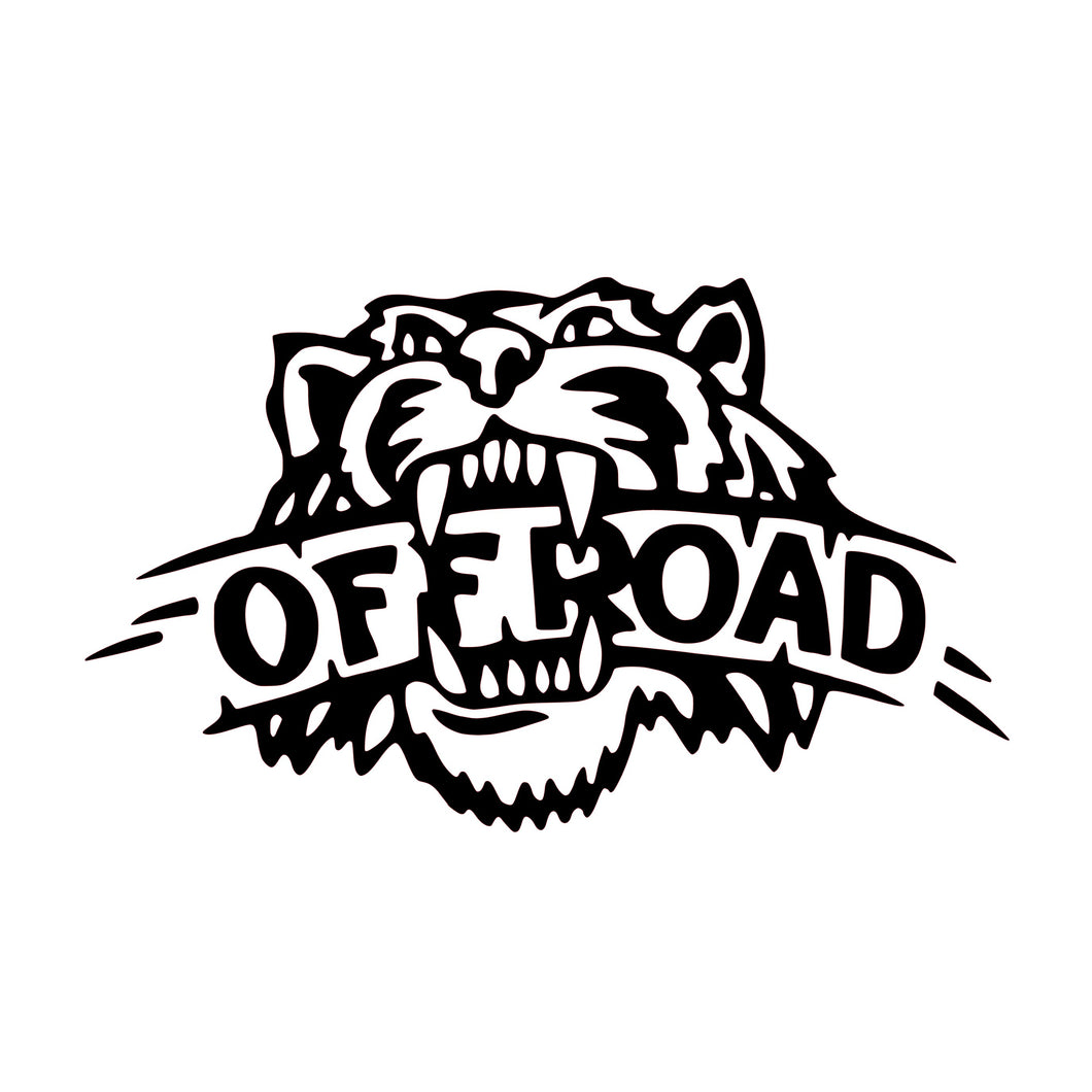 OFF ROAD-TIGER-STICKER