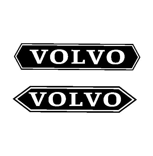 Volvo Front Grille Decal