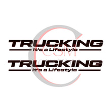 Last inn bildet i Gallery Viewer, TRUCKING It&#39;s a LIfestyle-Stickers for side windows
