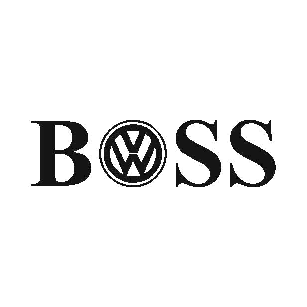 Vw BOSS Sticker