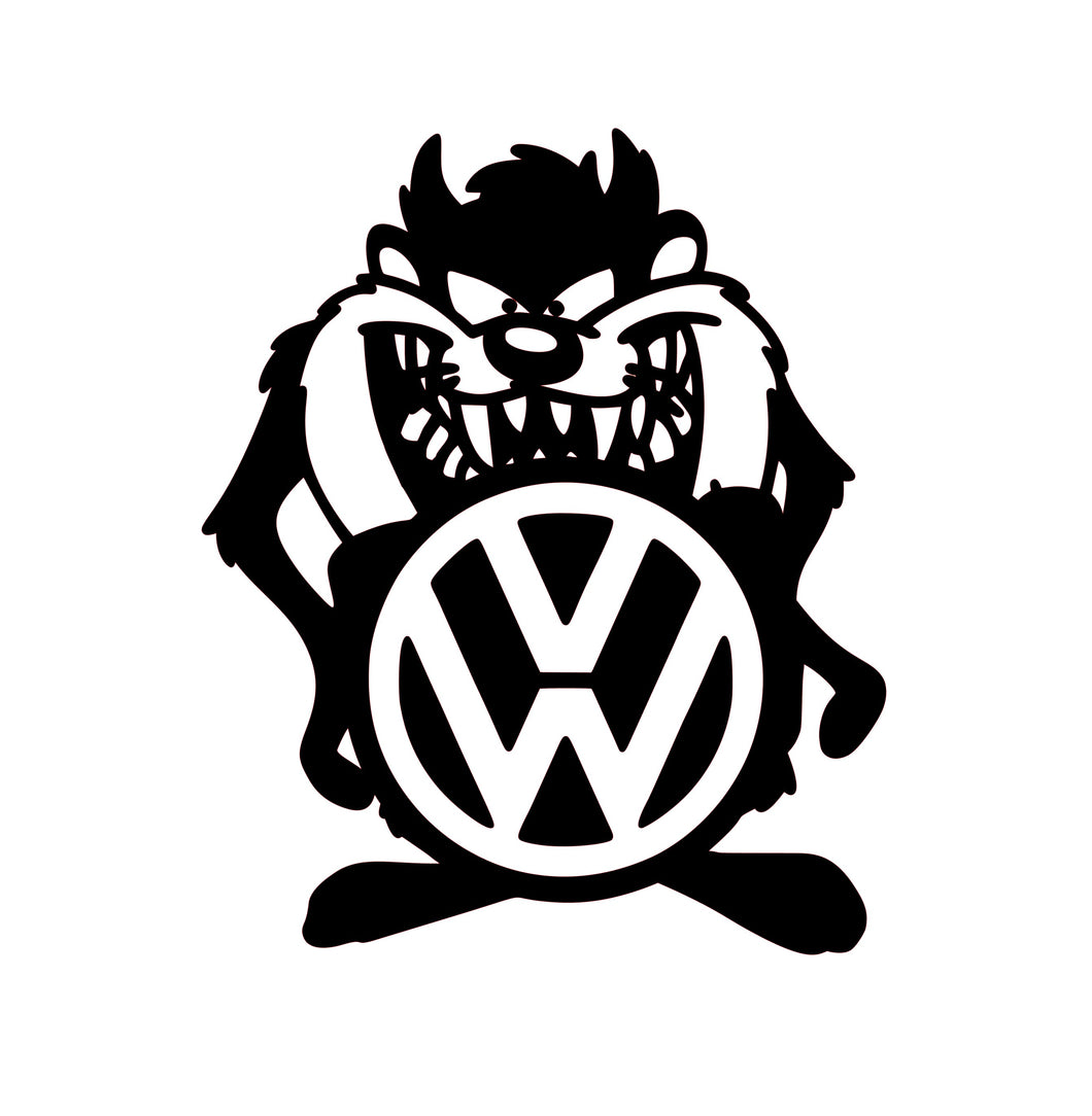 TAZ sticker for VW